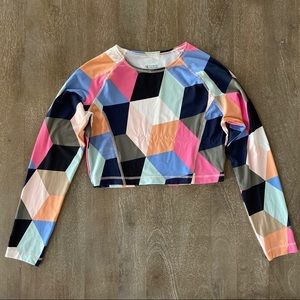 Carve Designs Cropped Rashguard